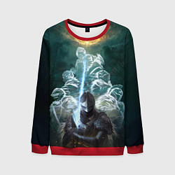 Свитшот мужской Elden Ring рыцарь и предшественники серии Souls El, цвет: 3D-красный