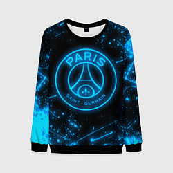 Мужской свитшот PSG NEON STYLE SPORT ПСГ НЕОН