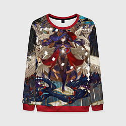 Мужской свитшот Мона магическая ведьма геншин