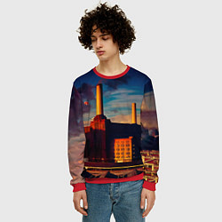 Свитшот мужской Animals - Pink Floyd, цвет: 3D-красный — фото 2