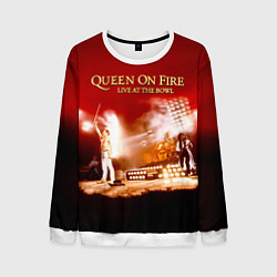 Мужской свитшот Queen on Fire - Live at the Bowl