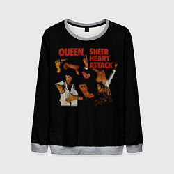Свитшот мужской Sheer Heart Attack - Queen, цвет: 3D-меланж