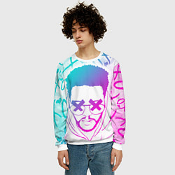 Свитшот мужской The Weeknd, XO, цвет: 3D-белый — фото 2