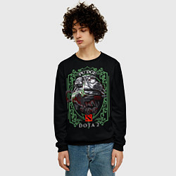 Свитшот мужской ДОТА 2 ПУДЖ, цвет: 3D-черный — фото 2