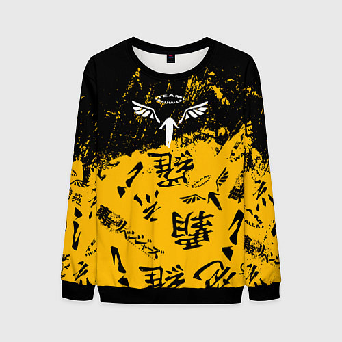 Мужской свитшот Паттерн Tokyo Revengers / 3D-Черный – фото 1
