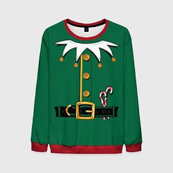 Мужской свитшот Christmas Elf Outfit