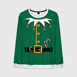 Мужской свитшот Christmas Elf Outfit