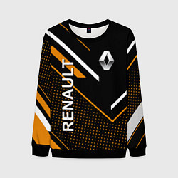 Свитшот мужской РЕНО, RENAULT СПОРТ, цвет: 3D-черный