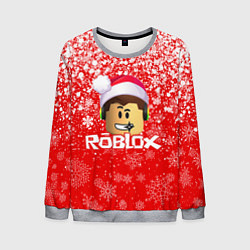 Мужской свитшот ROBLOX НОВОГОДНИЙ SMILE 2022