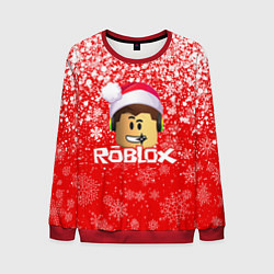 Мужской свитшот ROBLOX НОВОГОДНИЙ SMILE 2022