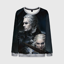 Свитшот мужской THE WITCHER 2 SEASON, цвет: 3D-меланж