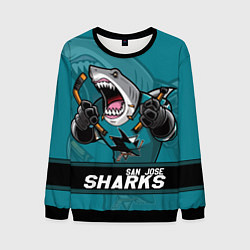 Мужской свитшот San Jose Sharks, Сан Хосе Шаркс