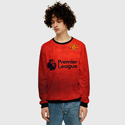 Свитшот мужской MU Manchester United MU, цвет: 3D-черный — фото 2