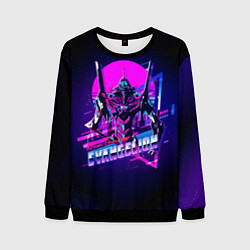 Мужской свитшот Ева 01 - Neon Genesis Evangelion