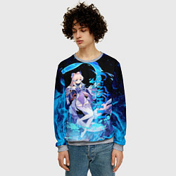 Свитшот мужской КОКОМИ ГЕНШИН ИМПАКТ KOKOMI, цвет: 3D-меланж — фото 2
