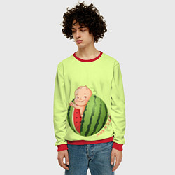 Свитшот мужской Моя ягодка, цвет: 3D-красный — фото 2