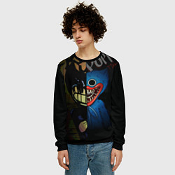 Свитшот мужской POPPY PLAYTIME BENDY AND THE INK MACHINE, цвет: 3D-черный — фото 2