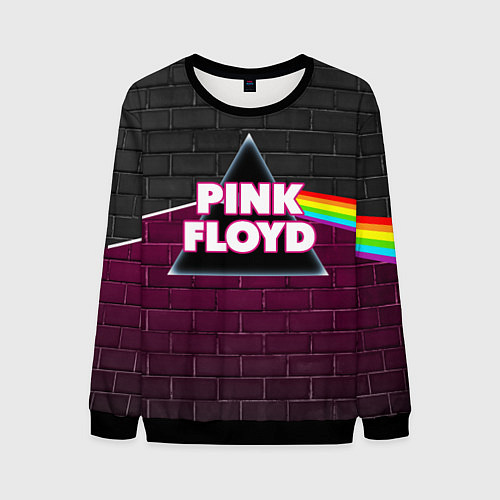 Мужской свитшот PINK FLOYD ПИНК ФЛОЙД / 3D-Черный – фото 1