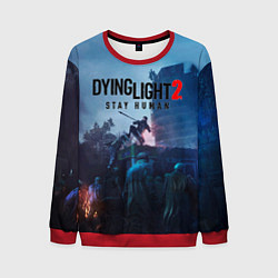 Свитшот мужской Dying Light: Stay Human, цвет: 3D-красный