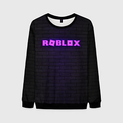 Мужской свитшот ROBLOX NEON LOGO ИГРА РОБЛОКС