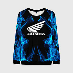 Свитшот мужской Honda Fire, цвет: 3D-черный
