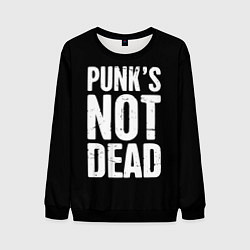 Мужской свитшот PUNKS NOT DEAD Панки Живы