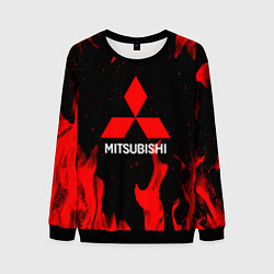 Мужской свитшот Mitsubishi Red Fire