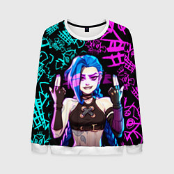 Мужской свитшот JINX ДЖИНКС NEON PATTERN