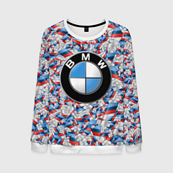 Мужской свитшот BMW M PATTERN LOGO