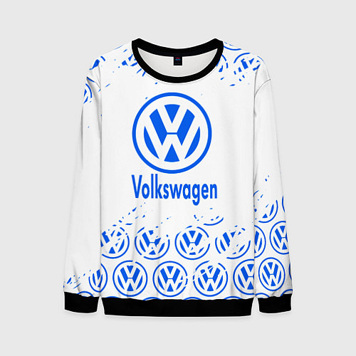 Мужской свитшот Volkswagen фольксваген / 3D-Черный – фото 1