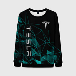 Свитшот мужской Tesla Тесла Геометрия, цвет: 3D-черный