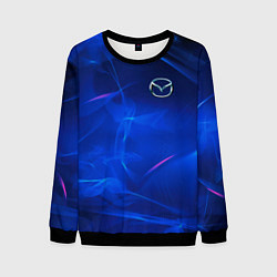 Свитшот мужской Мазда mazda, цвет: 3D-черный