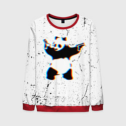 Мужской свитшот Banksy Panda with guns Бэнкси