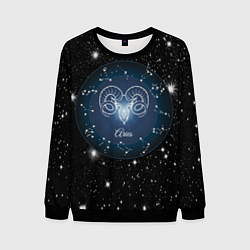 Мужской свитшот Овен Aries по гороскопу 3D