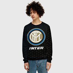 Свитшот мужской INTER Inter - Графика, цвет: 3D-черный — фото 2