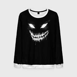Мужской свитшот Неоновое лицо монстра