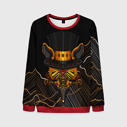 Мужской свитшот Стимпанк Шапочник