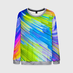 Свитшот мужской Color vanguard pattern Raster, цвет: 3D-меланж