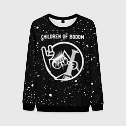 Свитшот мужской Children of Bodom КОТ Брызги, цвет: 3D-черный