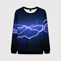 Свитшот мужской Lightning Fashion 2025 Neon, цвет: 3D-черный