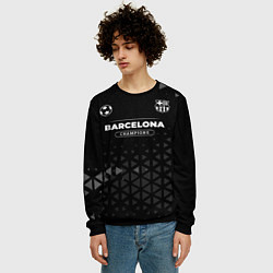 Свитшот мужской Barcelona Форма Champions, цвет: 3D-черный — фото 2
