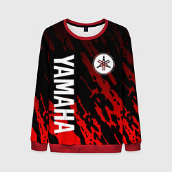 Мужской свитшот Yamaha - Красные пятна