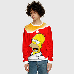 Свитшот мужской Homer dream, цвет: 3D-белый — фото 2