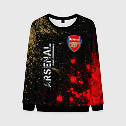 Свитшот мужской АРСЕНАЛ Arsenal Pro Football Краска, цвет: 3D-черный