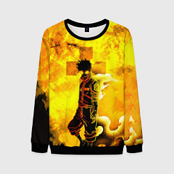 Мужской свитшот ПЛАМЕННАЯ БРИГАДА ПОЖАРНЫХ, FIRE FORCE