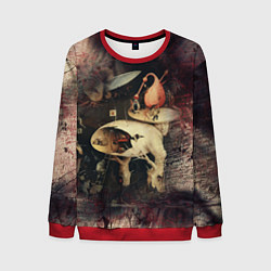 Мужской свитшот Иероним Босх Сад земных наслаждений Фрагмент Hiero