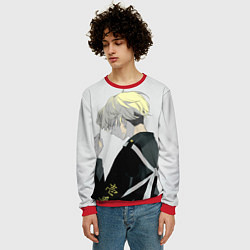 Свитшот мужской Тифую Мацуно, цвет: 3D-красный — фото 2