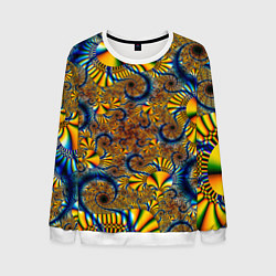 Мужской свитшот FRACTAL COLOR PATTERN