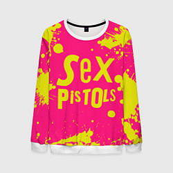 Мужской свитшот Sex Pistols Yellow Logo