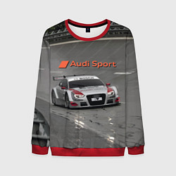 Свитшот мужской Audi Sport Racing Team Short Track Car Racing Авто, цвет: 3D-красный